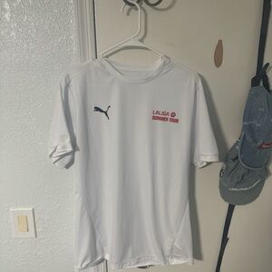 BRAND NEW: Puma White and Red LaLiga Men's Tee